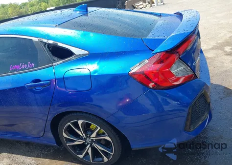 2018 Honda Civic Si from USA, damaged, VIN 2HGFC1E51JH708445